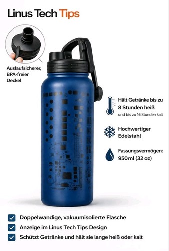 Premium edelstahl trinkflasche - premium, edelstahl-trinkflasche