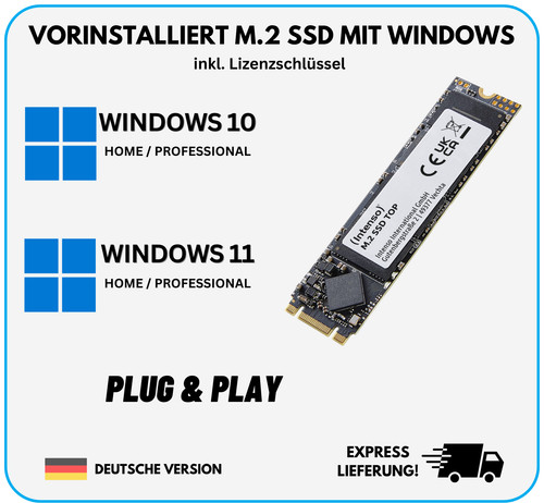 Ssd festplatte mit - m.2,