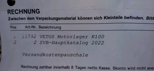 Vetus flexibeles motorlager - vetus,