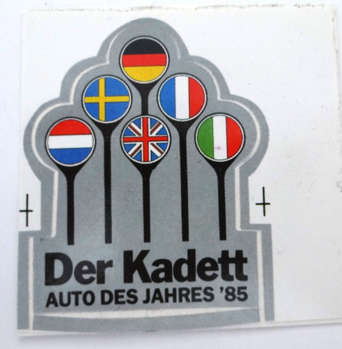 Werbe aufkleber opel der - werbe-aufkleber,