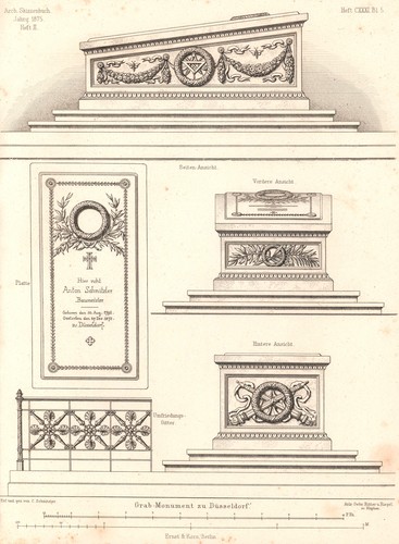 Düsseldorf friedhof grab - friedhof,