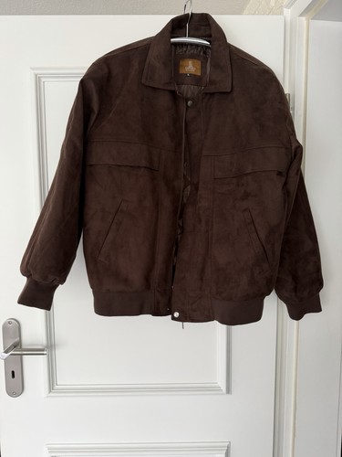 Herren leder jacke - leder-jacke, braun