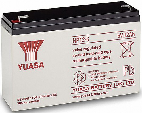 Yuasa np12 12ah ersetzt - np12-6,