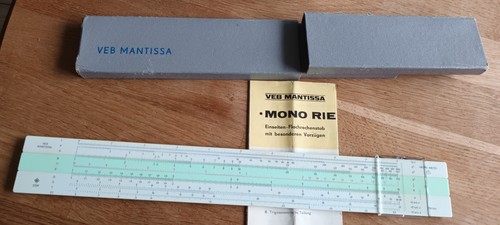 Rechenschieber veb mantissa - rechenschieber,,