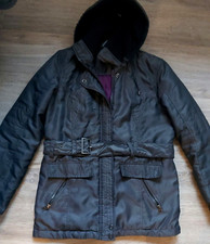 Winterjacke Damen CECIL Gr. M  anthrazit abnehmbare Kapuze