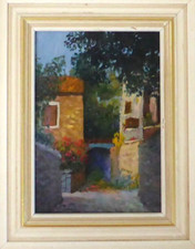 Romantische Straßenansicht