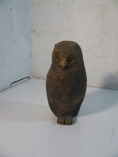 Eule Keramik signiert S wohl