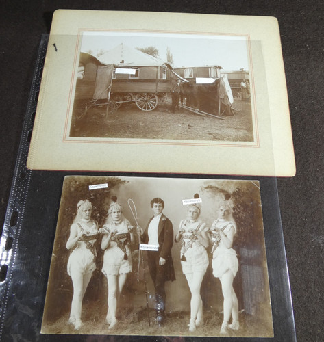 Foto variete zirkus - um, 1900