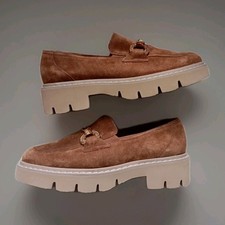 Neue Paul Green Loafer Supersoft Relax 37,5/4,5 Echtleder Cognacbraun  Top