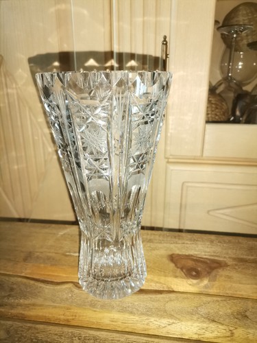 Bleikristall vase - vase, (1)