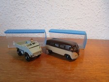 2x Siku V Serie Unimog VW