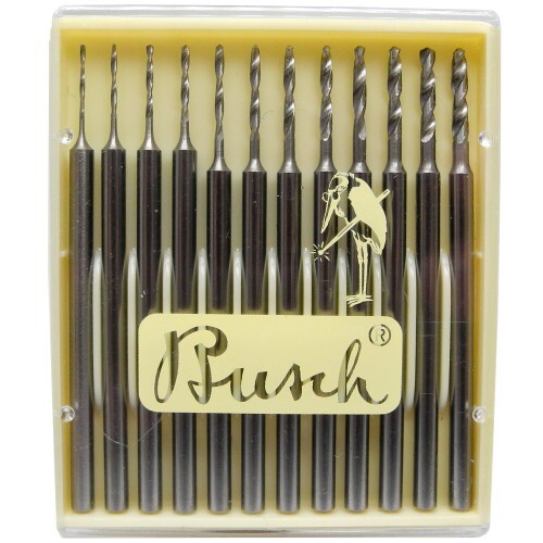 Busch spiralbohrer set - spiralbohrer, mm