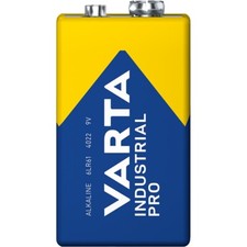 10x 9V E-Block MN1604 Varta Industrial PRO Alkaline Batterien 4022 6AM6  6LR61