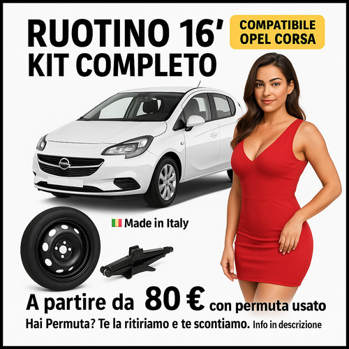 Ruotino scorta opel - di,