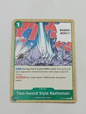 One Piece TCG Einzelkarte Two-Sword Style Rashomon Englisch NM