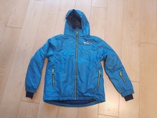 Übergangsjacke, dünne Skijacke Gr 146 152 blau