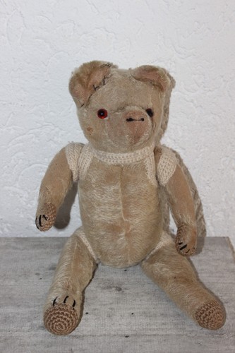 Alter beweglicher teddybär - alter,