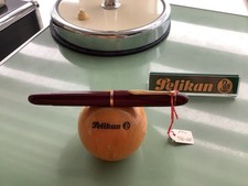 Pelikan 140  „EF“  14 Carat/585 Goldfeder. Bordeaux Rot.  4/1952-1955.  Selten!