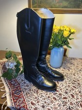 Derby Leather Riding Boots – NEW with Tag(code3)