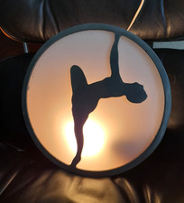 Wandlampe Art Deco Style Kinolampe wall lamp Tänzerin Wandleuchte