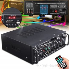 2000W Verstärker Stereo Amplifier HIFI-Digital Bluetooth FM USB Vollverstärker