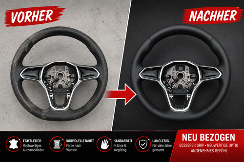 Lenkrad neu beziehen opel - lenkrad,