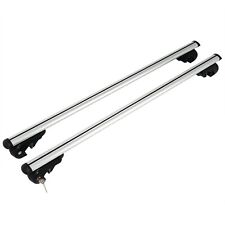 Dachträger Relingträger Universal Gepäckträger Mit Sicherheitsschloss Alu 150kg