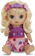  Hasbro Baby Alive Haarzauber Baby mit blondem Haar sprechende Puppe 