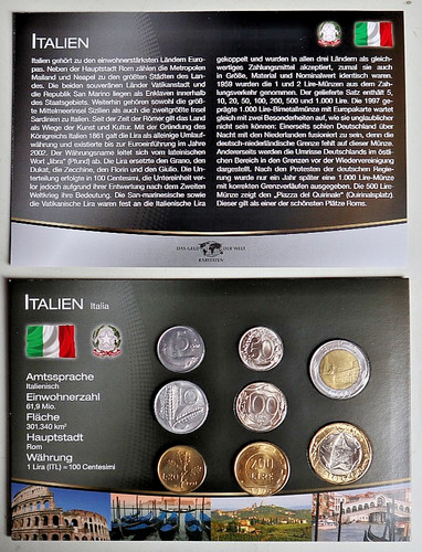 Italien kms kursmünzensatz - italien:,