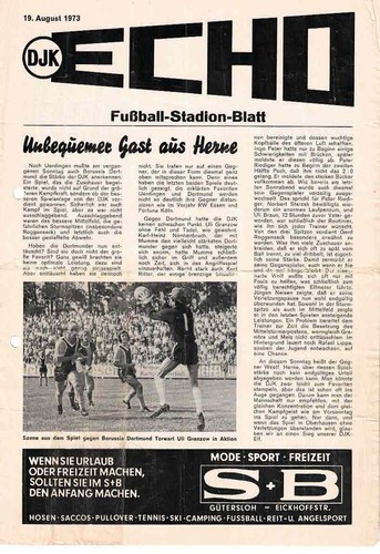 Fussball programmheft 73 74 - fussball-programmheft, 73/74