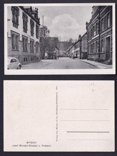Ansichtskarte bitsch josef - ansichtskarte,