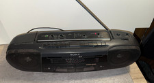 Sony CFS-W328L Cassette Kassettenradio Recorder Stereo Ghettoblaster Vintage