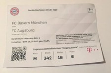 Sammler Ticket FC Bayern