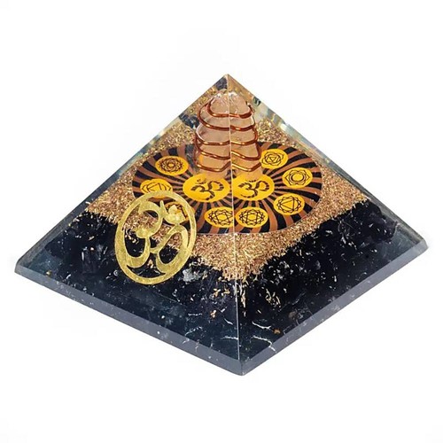 Orgonit chakra pyramide - orgonit,