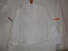 elegante Bluse weiß, Gr. 40