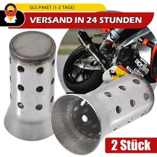 2x Motorrad Auspufftopf