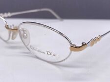 Dior Brille Damen Rund Oval Silber gold Vollrand CD3577