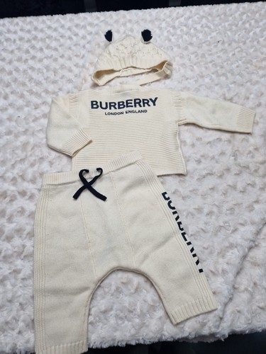 Burberry baby outfit - burberry, wolle
