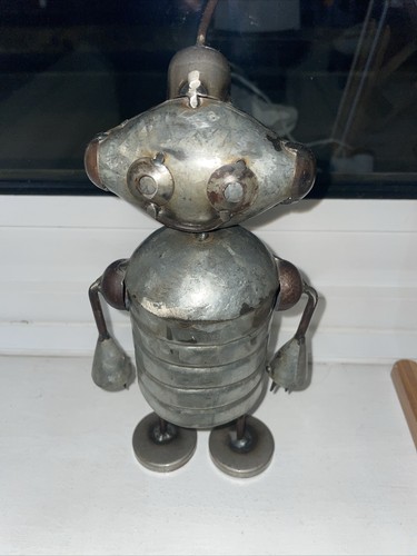 Metall alien ornament skulptur - alien,