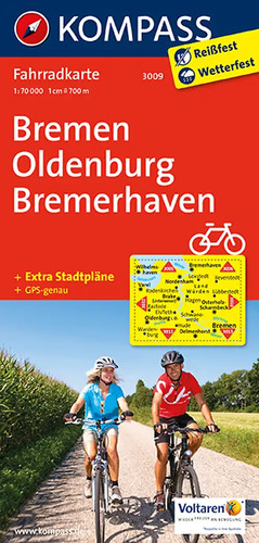 Kompass fahrradkarte 3009 - kompass,