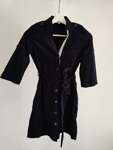 Hemdblusenkleid aus cord - hemdblusenkleid, –