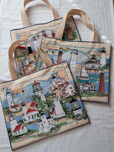 Tasche stoff maritim 33 x - tasche,