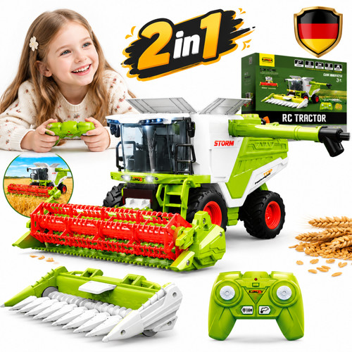 Traktor mähdrescher - rc-traktor,