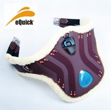 eQuick Stollengurt eDIAMOND Lammfell - braun Gr. 130