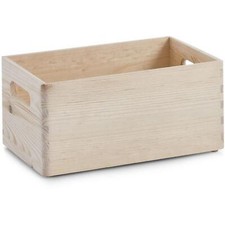 Zeller Allzweckkiste Holzbox Aufbewahrungsbox Holzkiste ohne Deckel 30x20x15cm