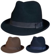 Herren oder Damen Trilby Hut