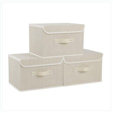 Aufbewahrungsbox Stoff Grau