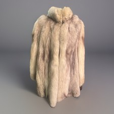 Vintage Blaufuchs Pelz Mantel