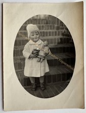 orig. Photo Child Boy Toy Doll