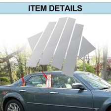 6x Fenster Säulenpfosten